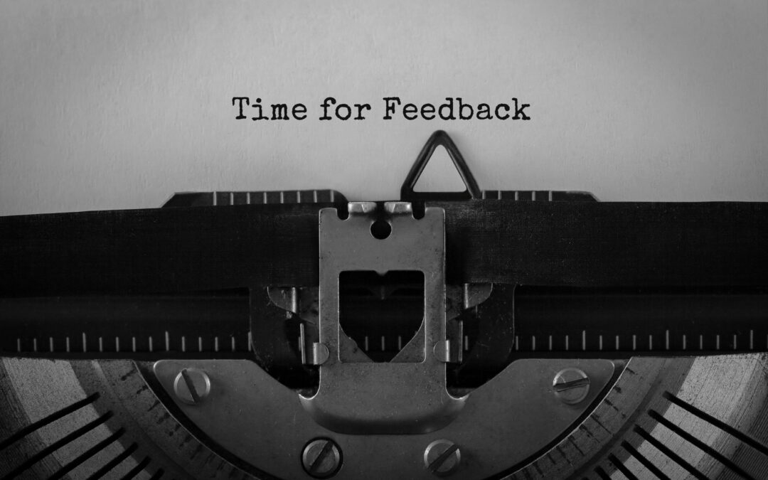 Giving, receiving and asking for feedback